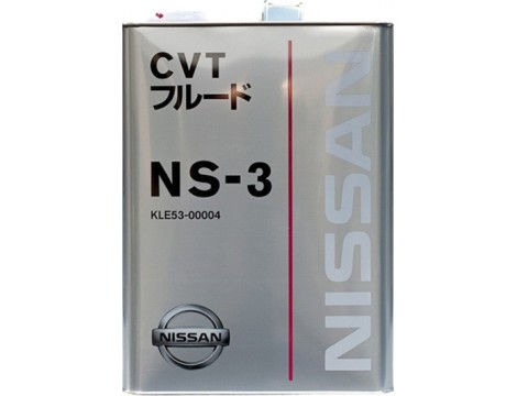 ТРАНСМИССИОННОЕ МАСЛО NISSAN NS-3 4L (KLE5300004)