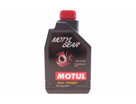 ТРАНСМИССИОННОЕ МАСЛО  75W-80 MOTUL GEAR (1L)